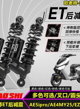 欧老师ET后避震适用极核AE5ipro/EZ3i/EZ4/AE4MY25改装可调后避震