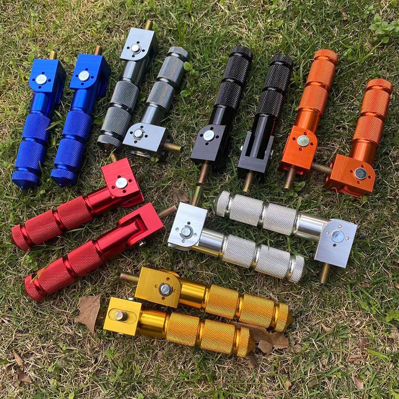 电动车九9号N70C折叠铝合金后脚踏N80C/N90C/N100电摩中轴脚踏板