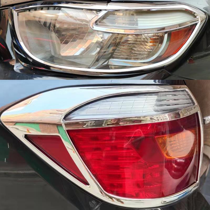适用于09-14年款汉兰达大灯罩尾灯罩亮条装饰前后灯装饰亮条