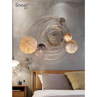 Wabi-Sabi风格墙壁装饰酒店B&B创意艺术房间装饰铁墙装饰个性化立