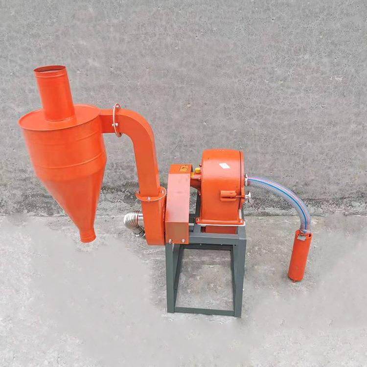 家用220V五谷杂粮打粉机养殖饲料商用磨粉机自吸式玉米粉碎机