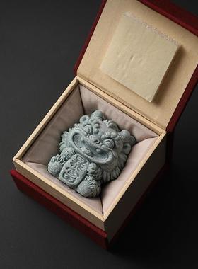 国风可爱治愈系小摆件办公室桌面装饰茶宠工艺品创意礼品生日礼物