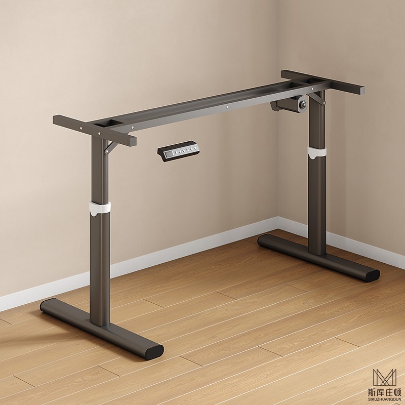 电动升降桌腿子办公桌桌r单电机桌腿桌架智能电脑桌电动电竞桌脚