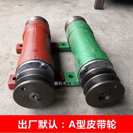 锦迪锯机轴e承座木工台锯圆盘锯主轴重型多片锯轴总成6207锯轴加