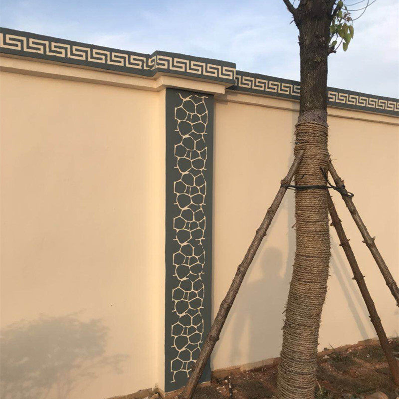 建筑外墙仿砖模具贴纸传统仿古回型纹收边屋M檐窗边饰条美纹纸青