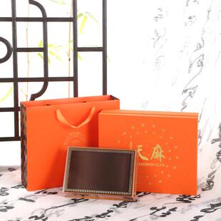 高档天麻包装盒礼盒一斤半斤装野生天麻片礼品盒天麻粉空盒子