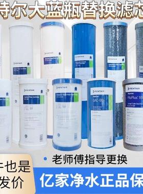滨特尔前置大蓝瓶大胖10寸20寸PP棉RFC DFXDBC复合活性炭大白滤芯