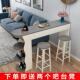 小户型吧台桌家用简约现代客厅玄关小吧台沙发边几饭厅轻奢隔断柜
