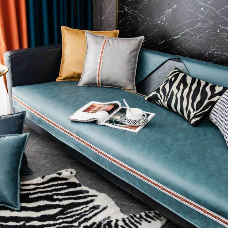 轻奢风科技布沙发垫四季时尚防滑纯色简约现代沙发套罩全包盖布巾,居家布艺,沙发垫,淘宝优惠券,粉丝福利购,淘宝优惠卷