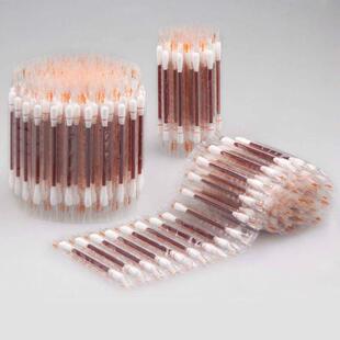 500只碘伏棉棒一次性消毒片碘酒棉签户外伤口消毒酒精棉片急救包