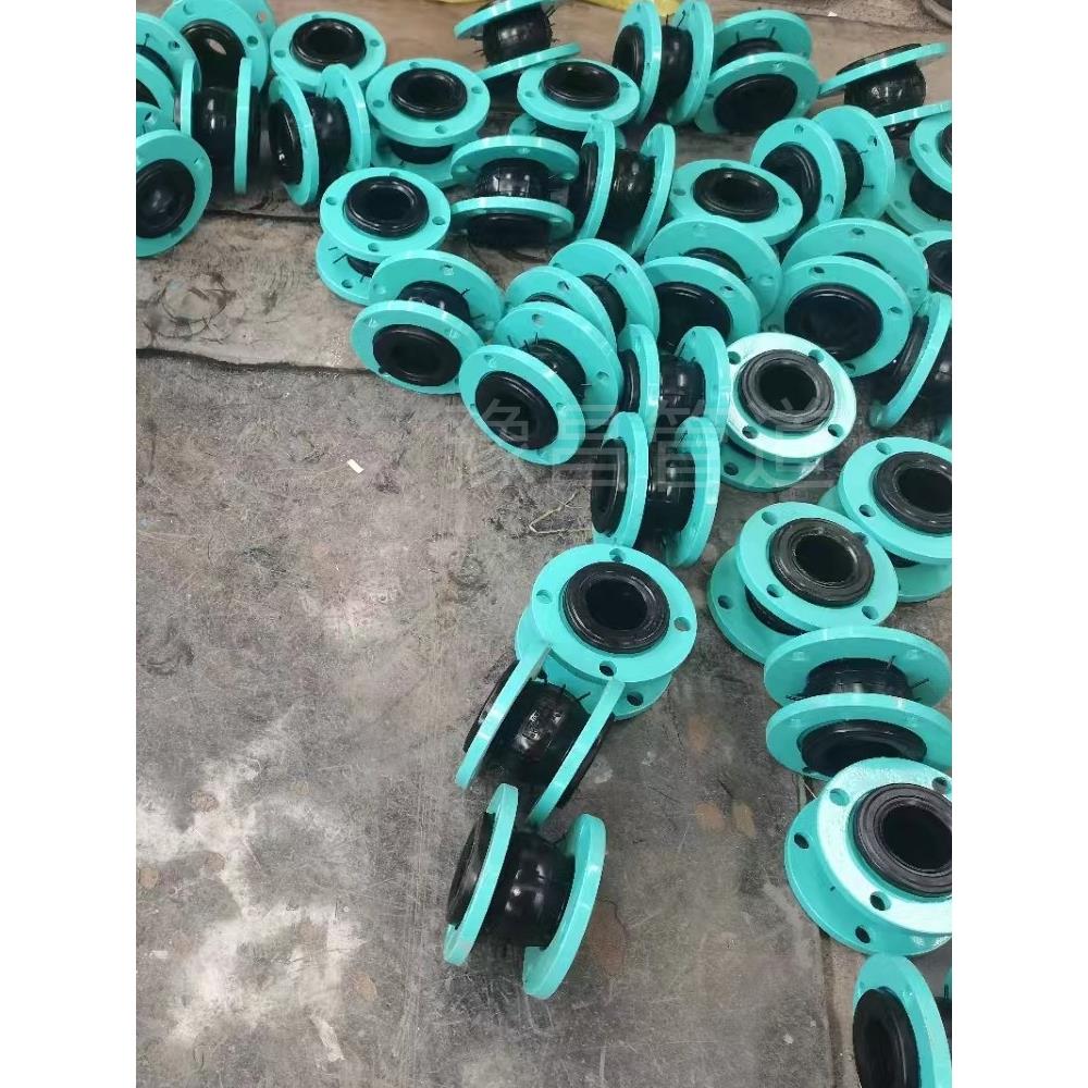 KXT可曲挠橡胶接头法兰软连接软接头避震喉膨胀节减震器DN80DN100