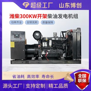 500千瓦kva工地矿山养殖用发电机 300 柴油发电机组100KW 200