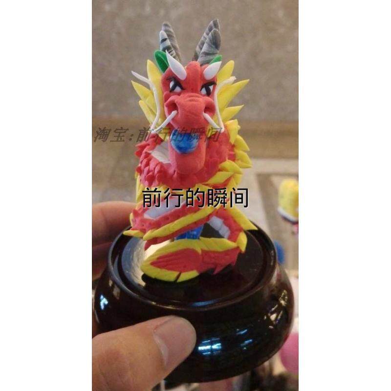 面塑捏面人泥塑泥人粘土橡皮泥彩泥手工艺摆件特色礼品十二生肖龙