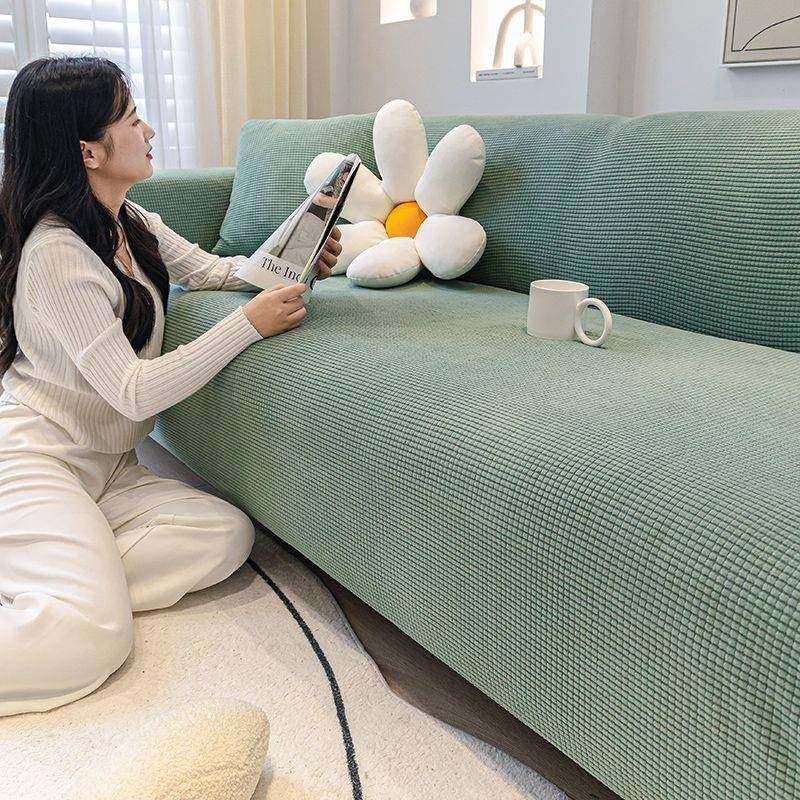 提花绒弹力沙发套套四季通用防猫抓新款2024夏季沙发套罩外贸,居家布艺,沙发套,淘宝优惠券,粉丝福利购,淘宝优惠卷