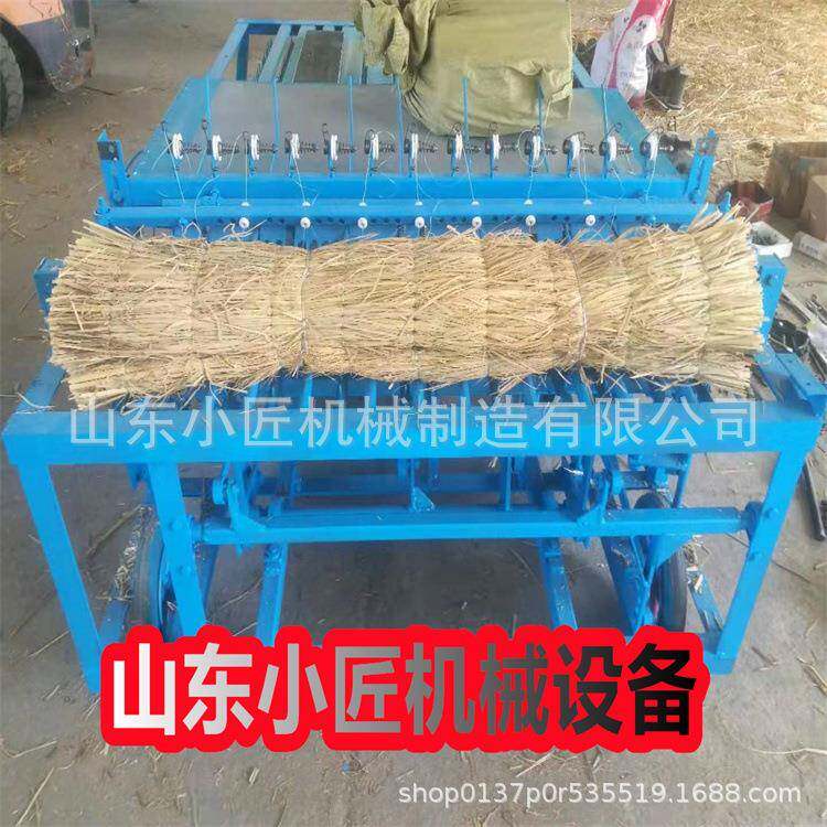 砖坯覆盖蒲帘机苗木包裹草帘机芦苇编织苇帘机稻草草帘机价格