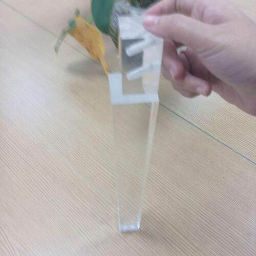 东莞厂家批量制作亚克力透明桌腿办公家居家具有机玻璃桌腿