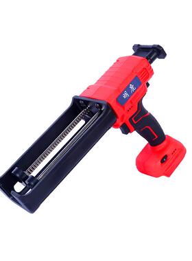 双管美缝胶枪施工工具专用全套工具电动双管助力红色美缝剂胶枪