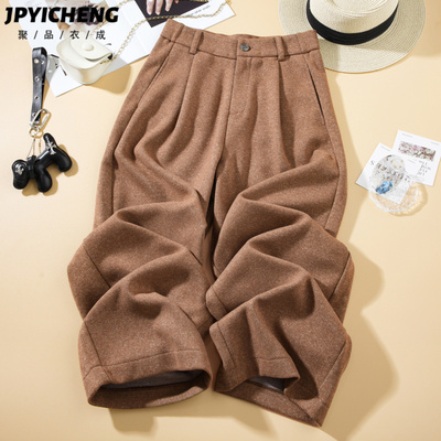 后松紧休闲百搭聚品衣成长裤保暖
