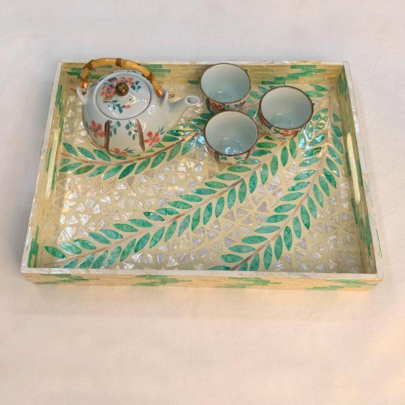 B36全彩贝三叶草方形收纳篮客厅零食盘水果收纳托盘,餐饮具,餐用托盘,淘宝优惠券,粉丝福利购,淘宝优惠卷