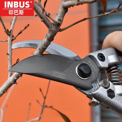 剪刀树枝INBUS工业级省力园艺园林果树粗枝强力修剪树枝剪刀进口