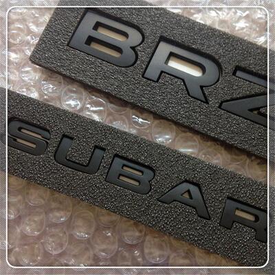 SUBARU WRX STI BRZ改装车标 全车改装标英文字母尾标车贴