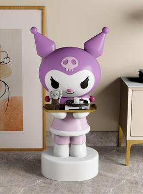 库洛米落地大摆件客厅电视柜旁边沙发大型装饰公仔艺术创意高级感