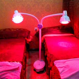 双头红外线 线理疗灯美容院专用加热光烤灯家用取暖光电烤理疗仪