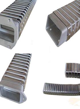 Dgt导管矩形管保护罩封闭式Jr-2金属软管机床钢铝拖炼电缆保护罩