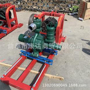 6寸水泵 拖拉机背负式 抽水泵 拖拉机输出轴水泵 双叶轮高压泵图片