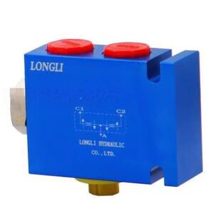 LONGLI插装 阀两缸同步液压阀FD10 原装
