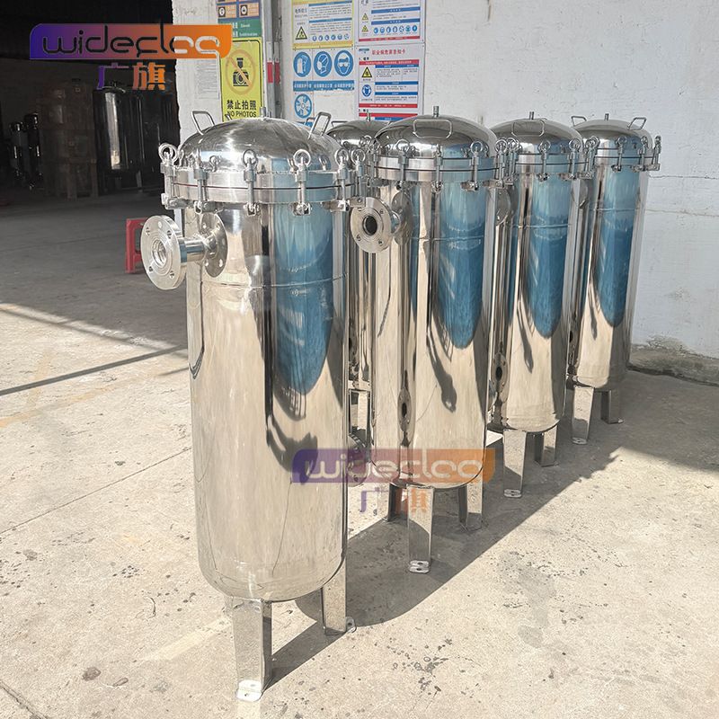 广州清又清袋式过滤器 布袋工业柴油食用油水井水泥沙循环过滤