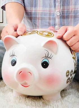 2025新款小猪存钱罐祇进不出储蓄钱罐可存不可取男女儿童大号礼品