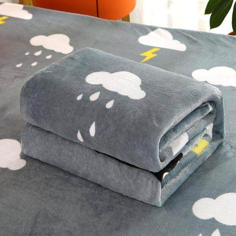 【盖毯床单两用款】法兰绒毛毯床单盖毯四季毯空调毯学生宿舍床单