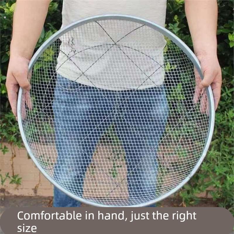 不锈钢筛纱网园艺筛土筛石子沙子筛网过滤筛工业用铁漏面粉筛子