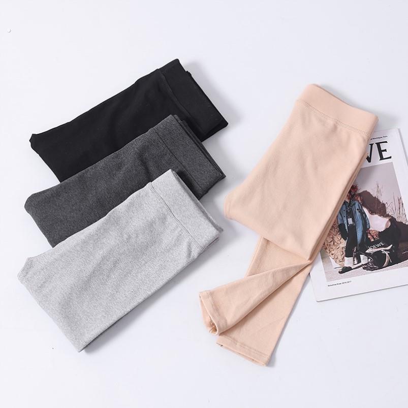 加长秋裤女高个子特长发热长裤瘦高冬季保暖绒裤女裤高中生超薄低