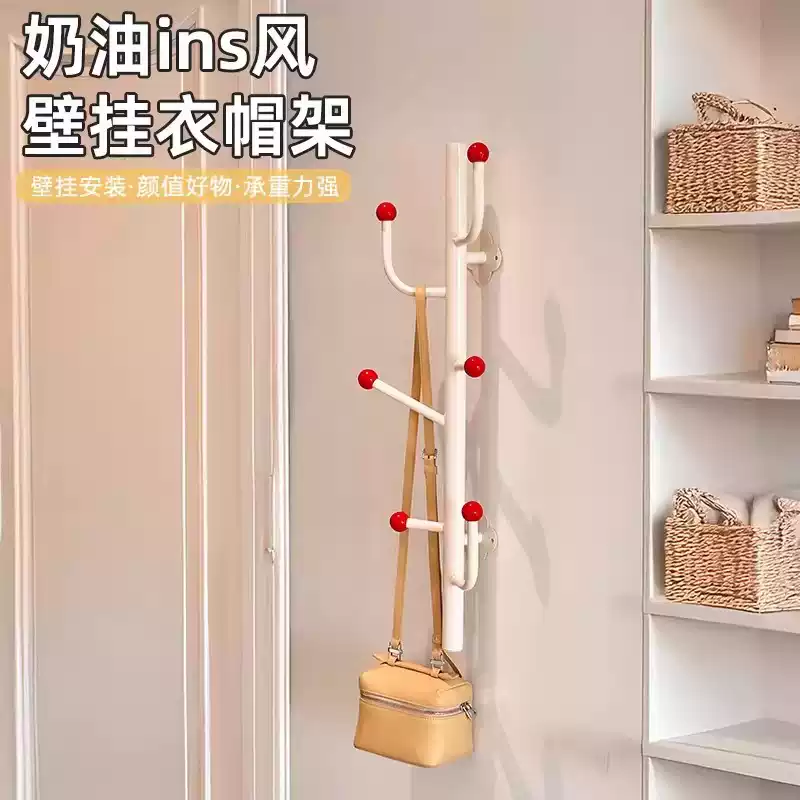 多巴胺门后挂衣架免打孔墙上
