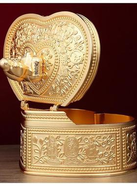 原装李居明2025蛇年吉祥物得心应手大财箱摆件客厅办公室招财摆设