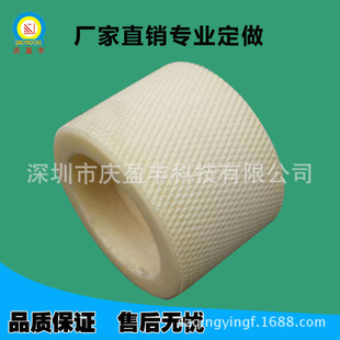 厂家供应尼龙压带轮铁心包胶压带轮可订 制各种长度