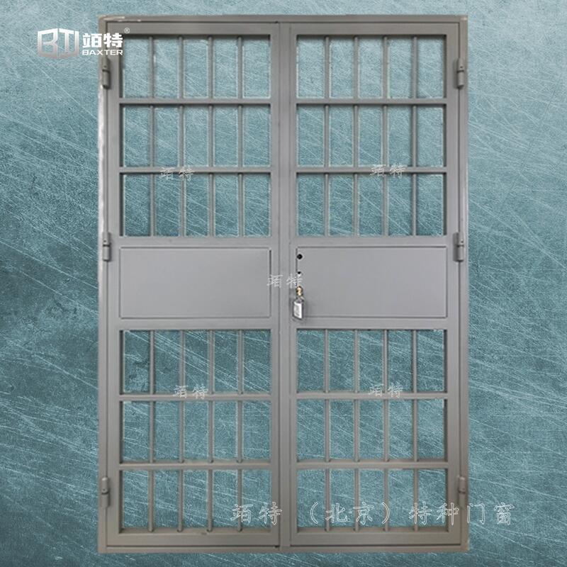 拘留所钢质栅栏通道门厂家  钢制监狱通道门出厂优惠价