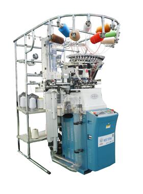 工厂织袜机 3.75''全自动7F织缝翻智能一体袜机 袜子机器织袜机