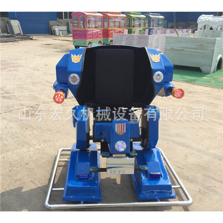 机器人行走广场游乐 遥控太空激光战车 战火金刚机器人