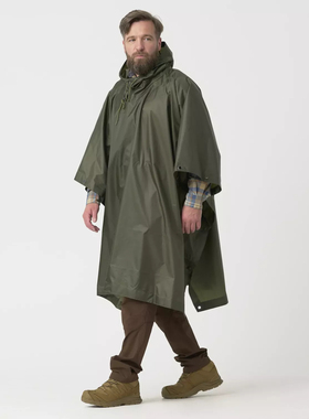 【Helikon官方授权天猫店】赫利肯Poncho US MODEL战术雨衣雨披