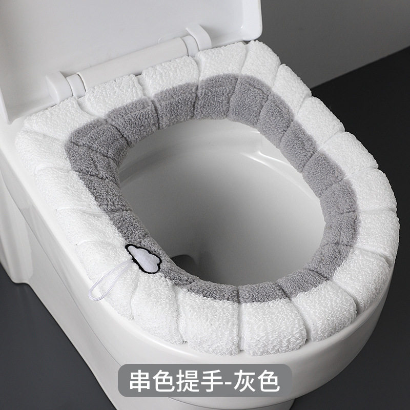 通用马桶坐垫大号家用冬季u型加大加厚坐便器垫圈四季通用坐便套