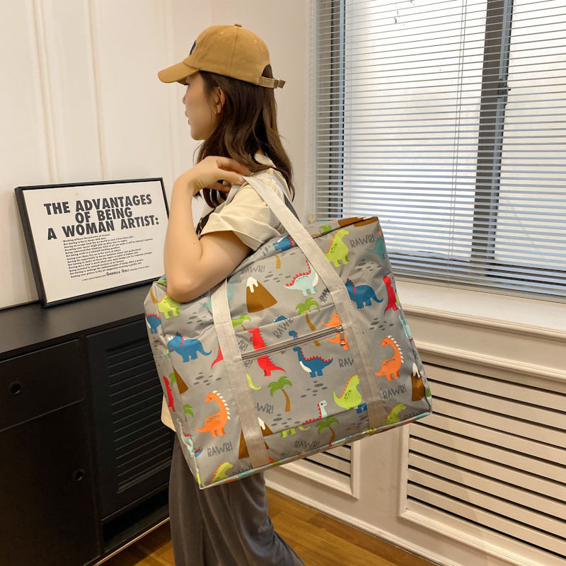 新款牛津布衣服收纳包搬家被子收纳袋防水打包袋行李包短途旅行包