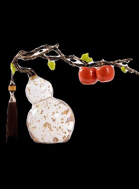 现代新中式葫芦摆件福禄招财客厅A玄关酒柜办公室装饰乔迁新居礼