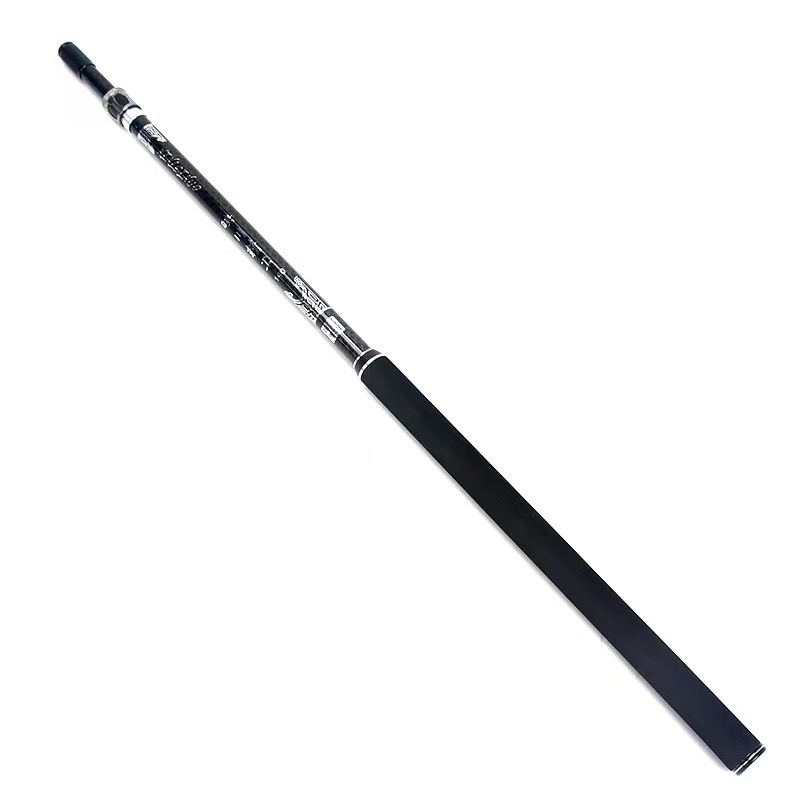 碳素抄网b杆竞技飞抄1.2米节抄网杆轻硬2.1米2.4米伸缩抄网竿