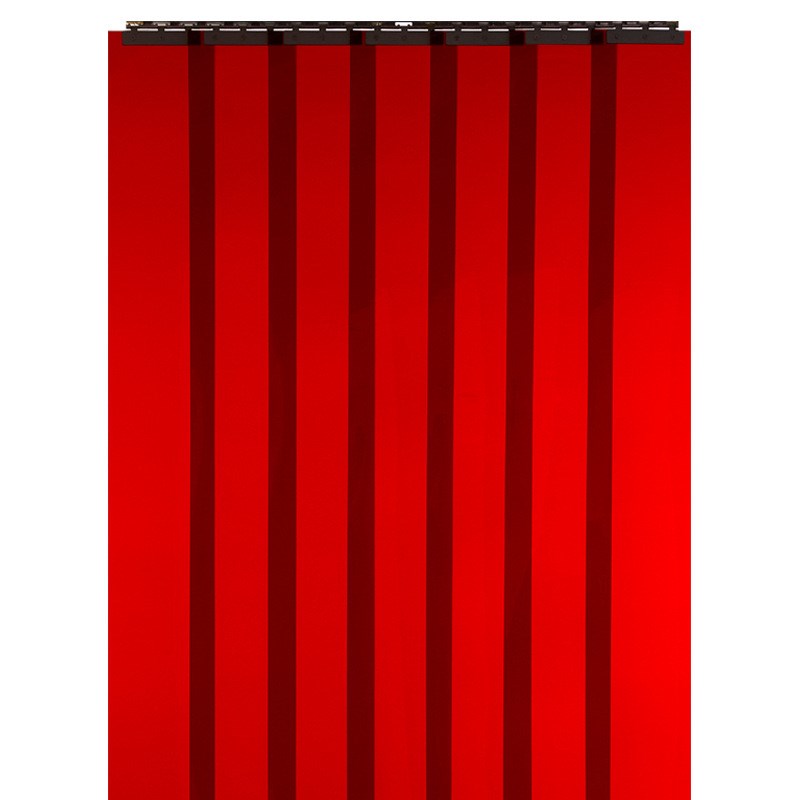 可折叠推拉遮光帘焊接防弧光门帘电焊防护屏遮弧光软帘XPVC防护帘图片