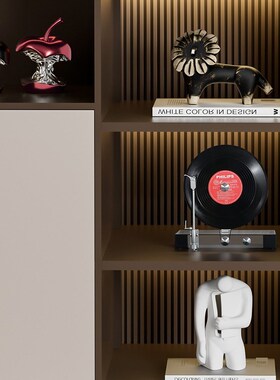 采购产品极简装饰品,高端小众电视t柜,开放式格子小众桌面,意大利