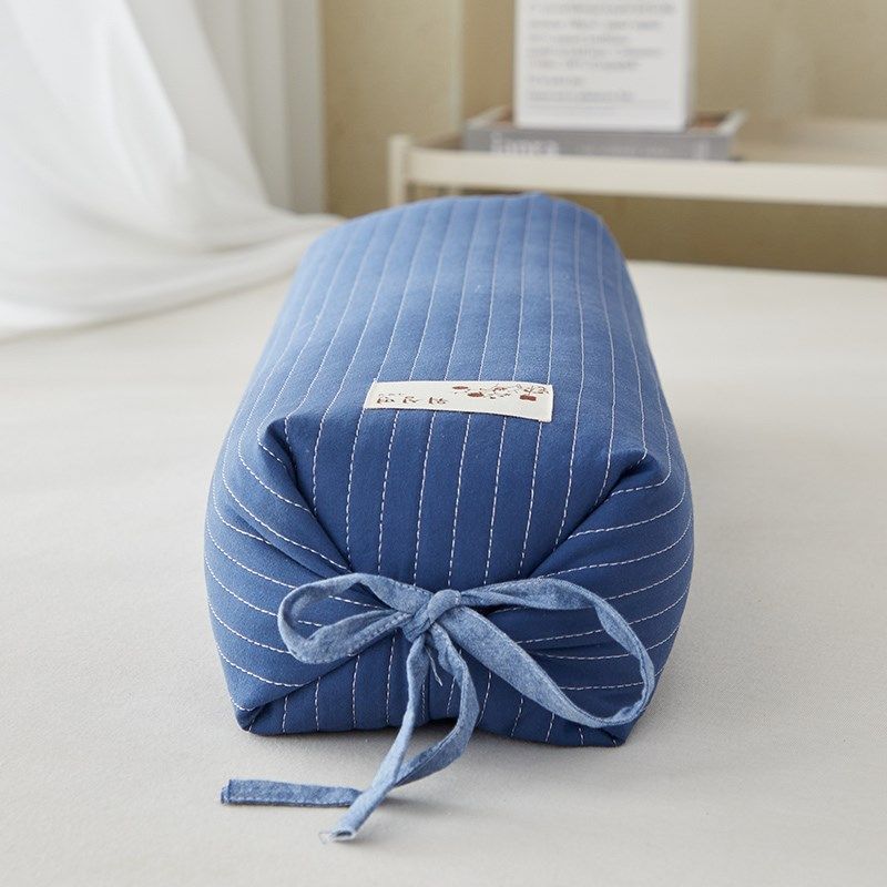 颈椎枕荞麦圆枕头护颈椎助睡眠全棉绗缝枕芯O圆柱糖果枕睡觉专用,床上用品,功能枕/保健枕/养生枕,淘宝优惠券,粉丝福利购,淘宝优惠卷