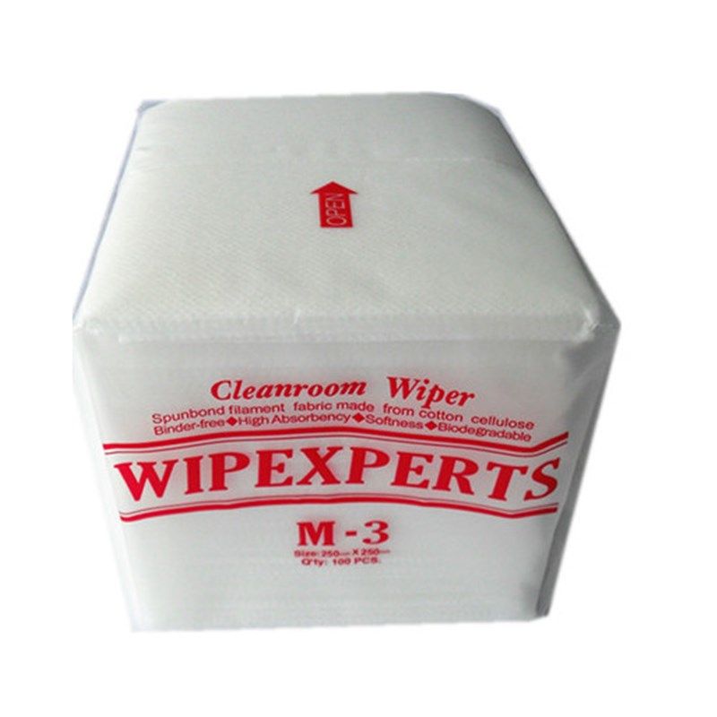 M-3无尘纸擦拭纸网孔 100片/包 25Gcm*25cm 整箱销售30包